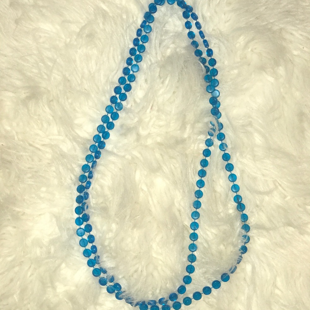 Blue Bead Necklace
